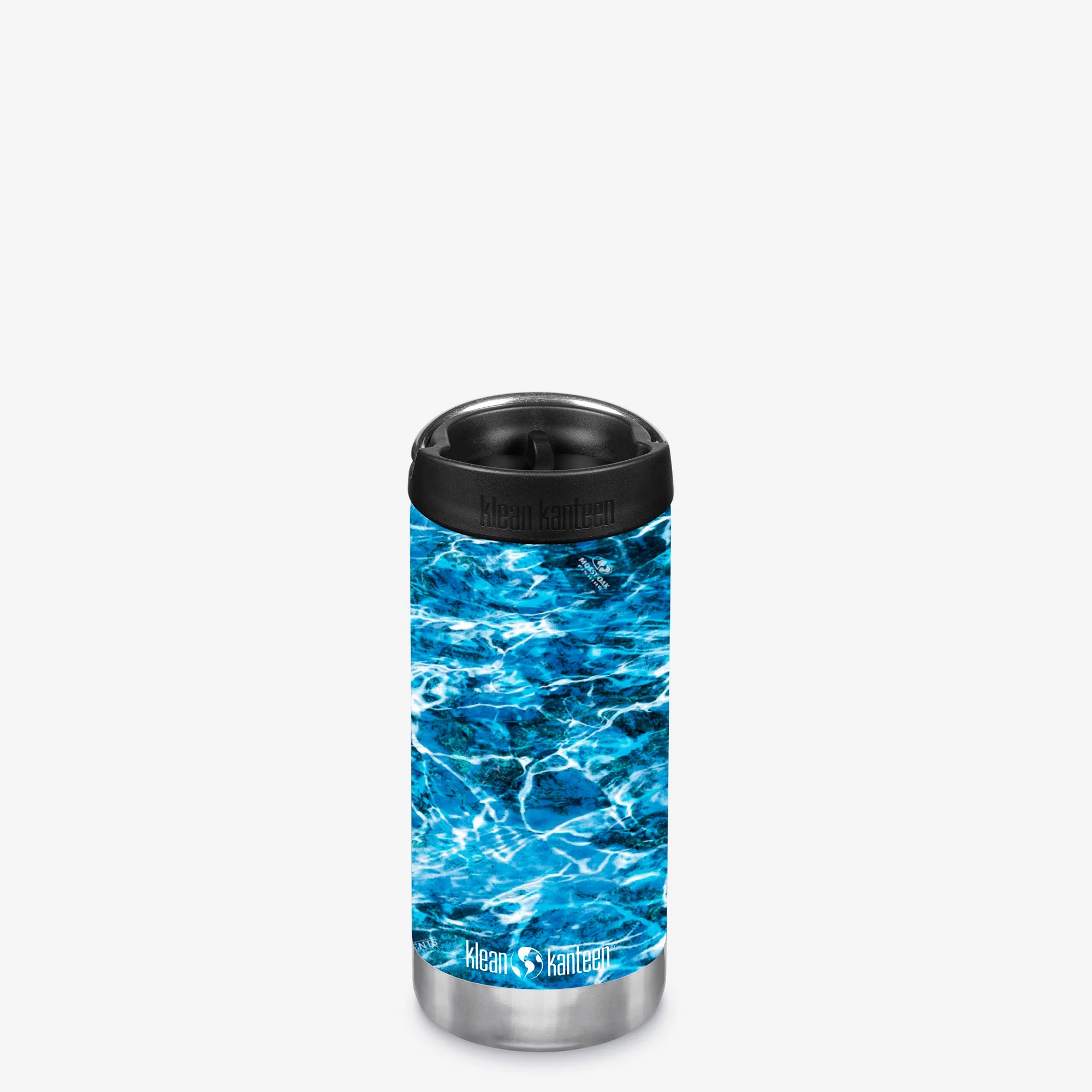 Klean Kanteen 12oz TKWide with Café Cap - Mossy Oak - Image 17