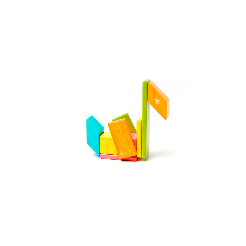 Tegu 14-Piece Set Magnetic Wooden Blocks Tegu Classics - Image 3