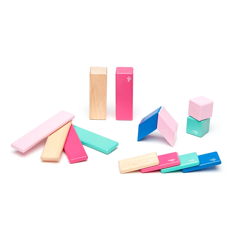 Tegu 14-Piece Set Magnetic Wooden Blocks Tegu Classics - Image 5