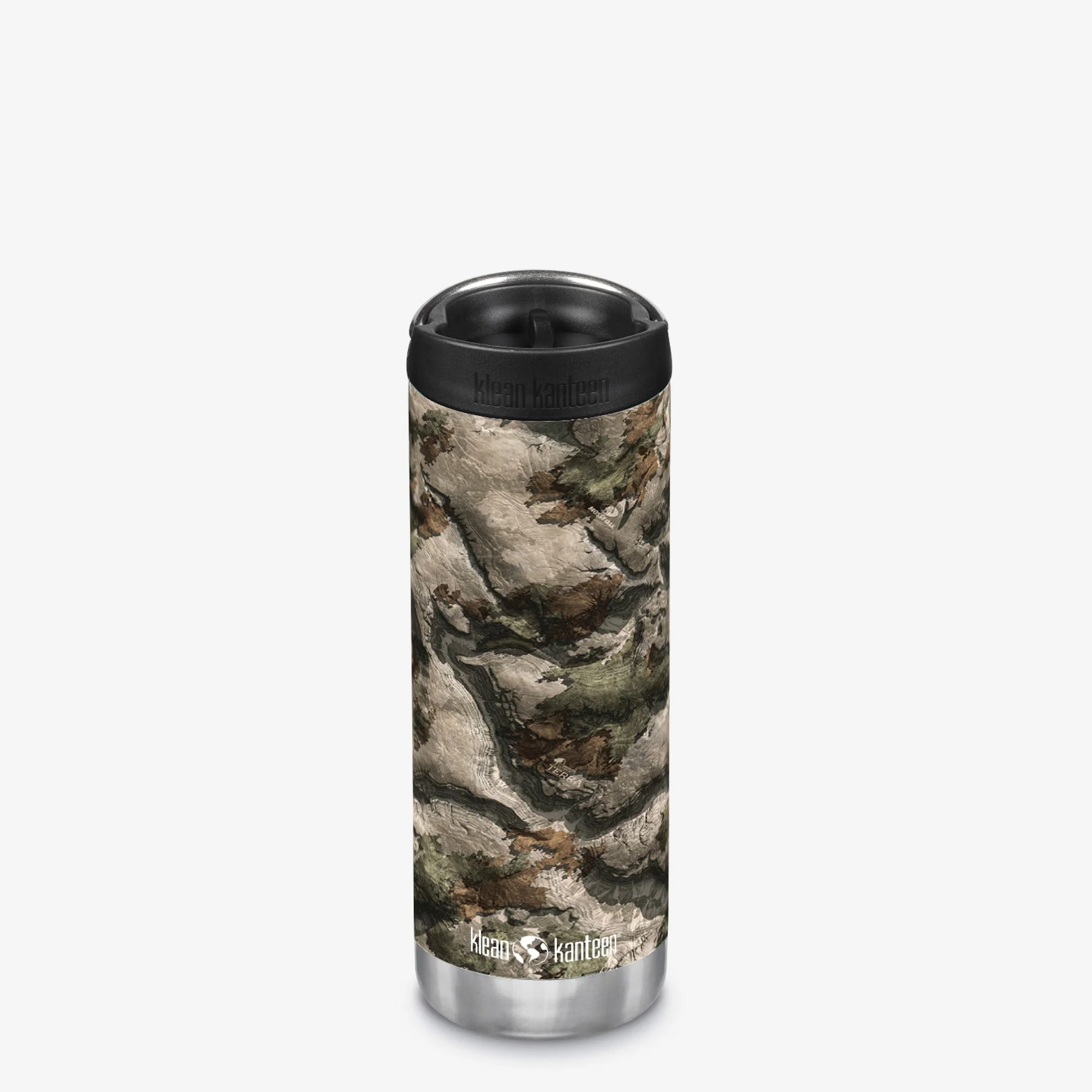 Klean Kanteen 16oz TKWide with Café Cap - Mossy Oak - Image 11