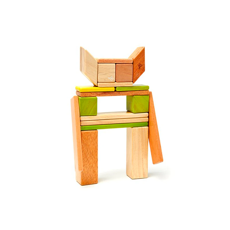Tegu 24-Piece Set Magnetic Wooden Blocks Tegu Classics - Image 20