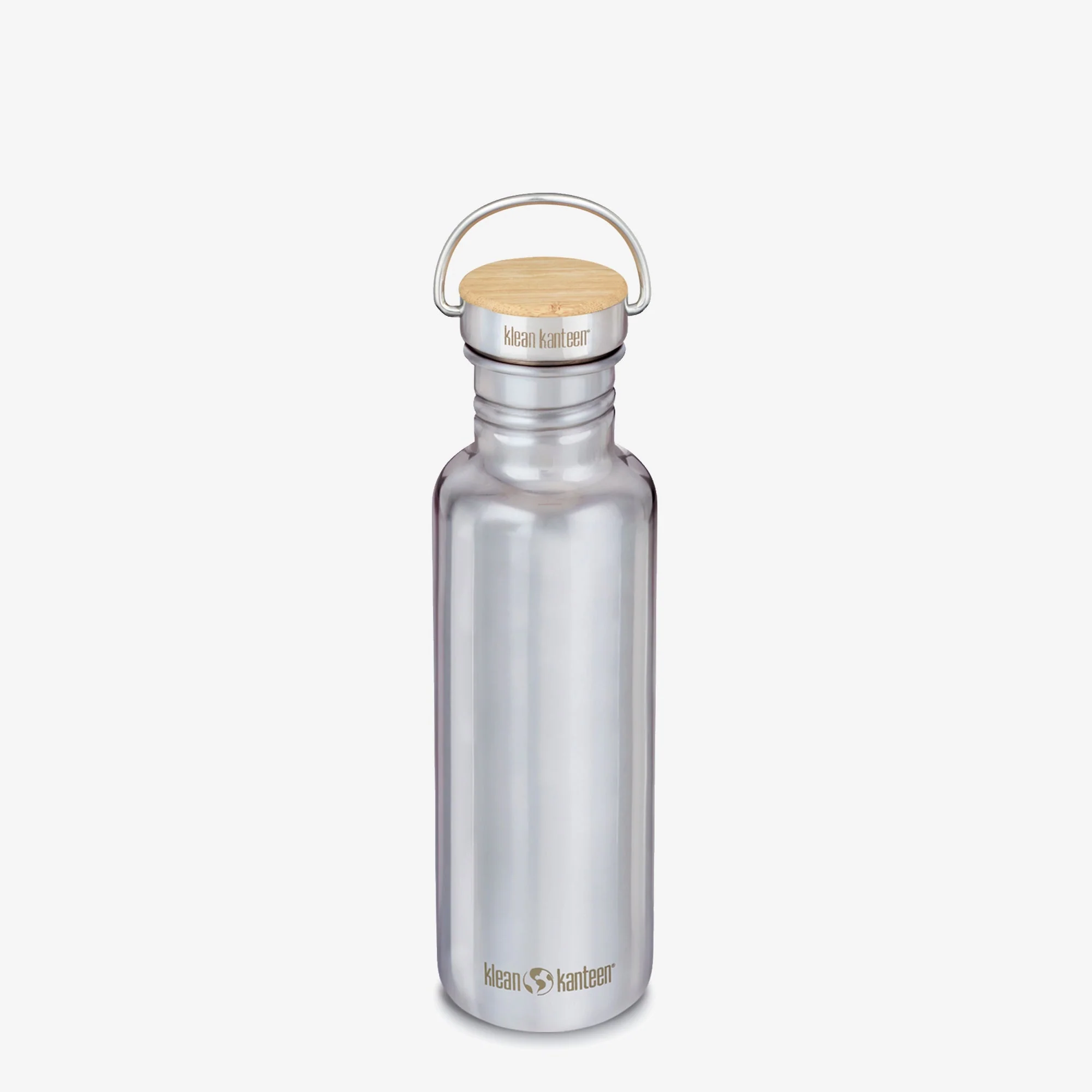 Klean Kanteen 27 oz Reflect Water Bottle with Bamboo Cap