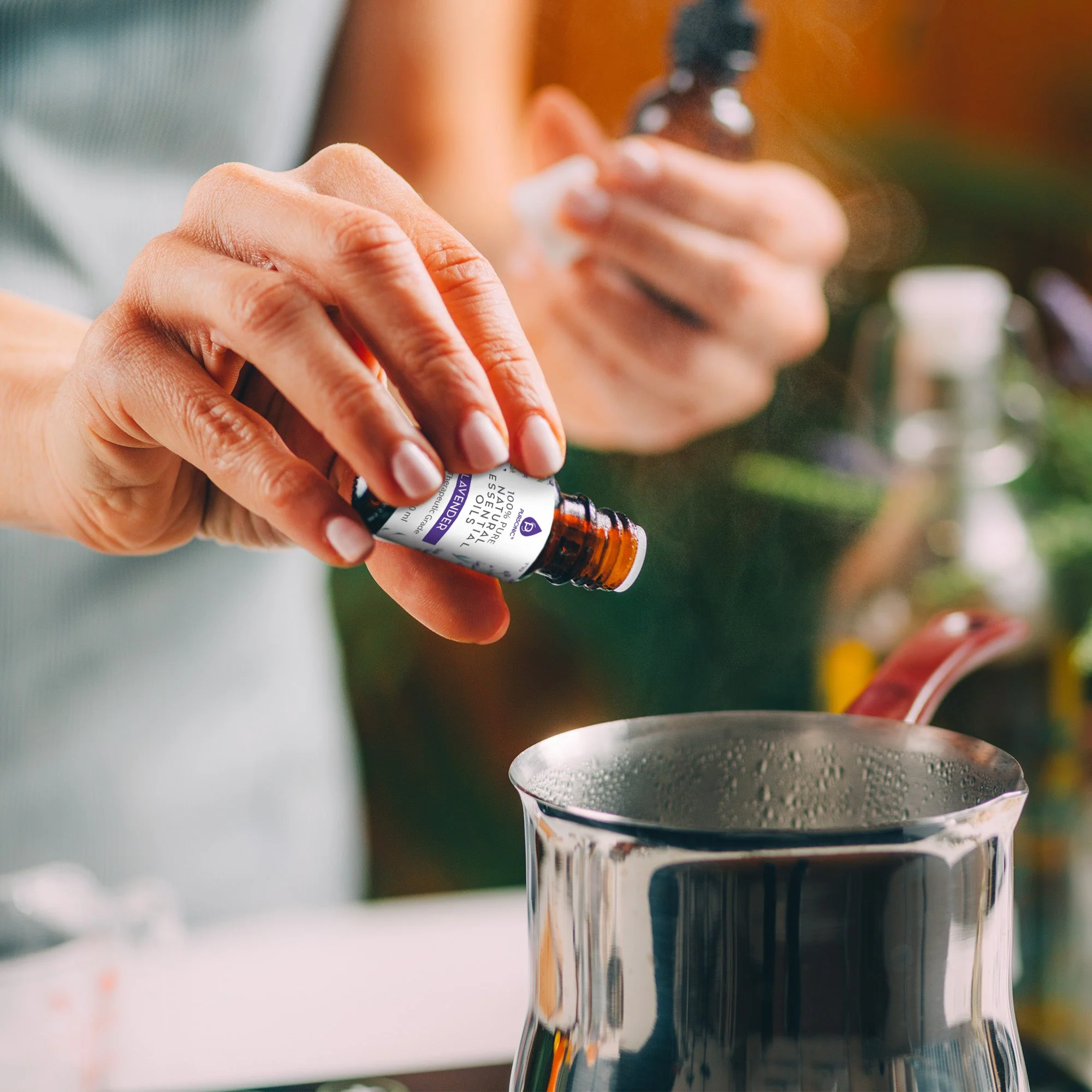 Pursonic 3 pack of 100% Pure Essential Oils (Eucalyptus, Lavender & Tea Tree) - Image 3