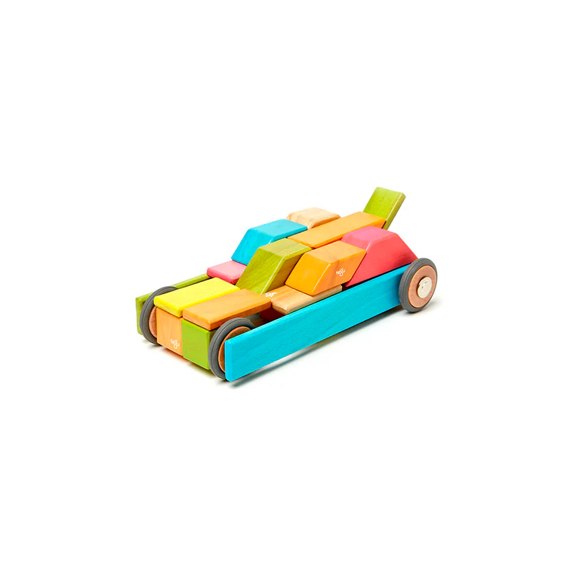 Tegu 42-Piece Set Magnetic Wooden Blocks Tegu Classics - Image 2