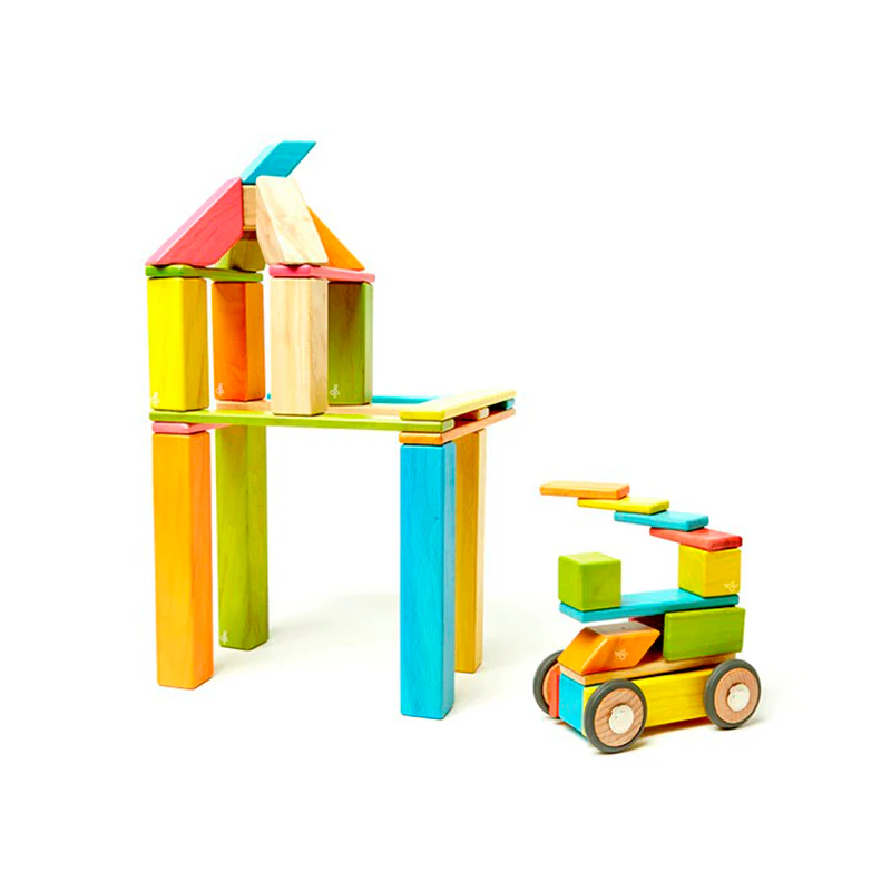 Tegu 42-Piece Set Magnetic Wooden Blocks Tegu Classics - Image 4