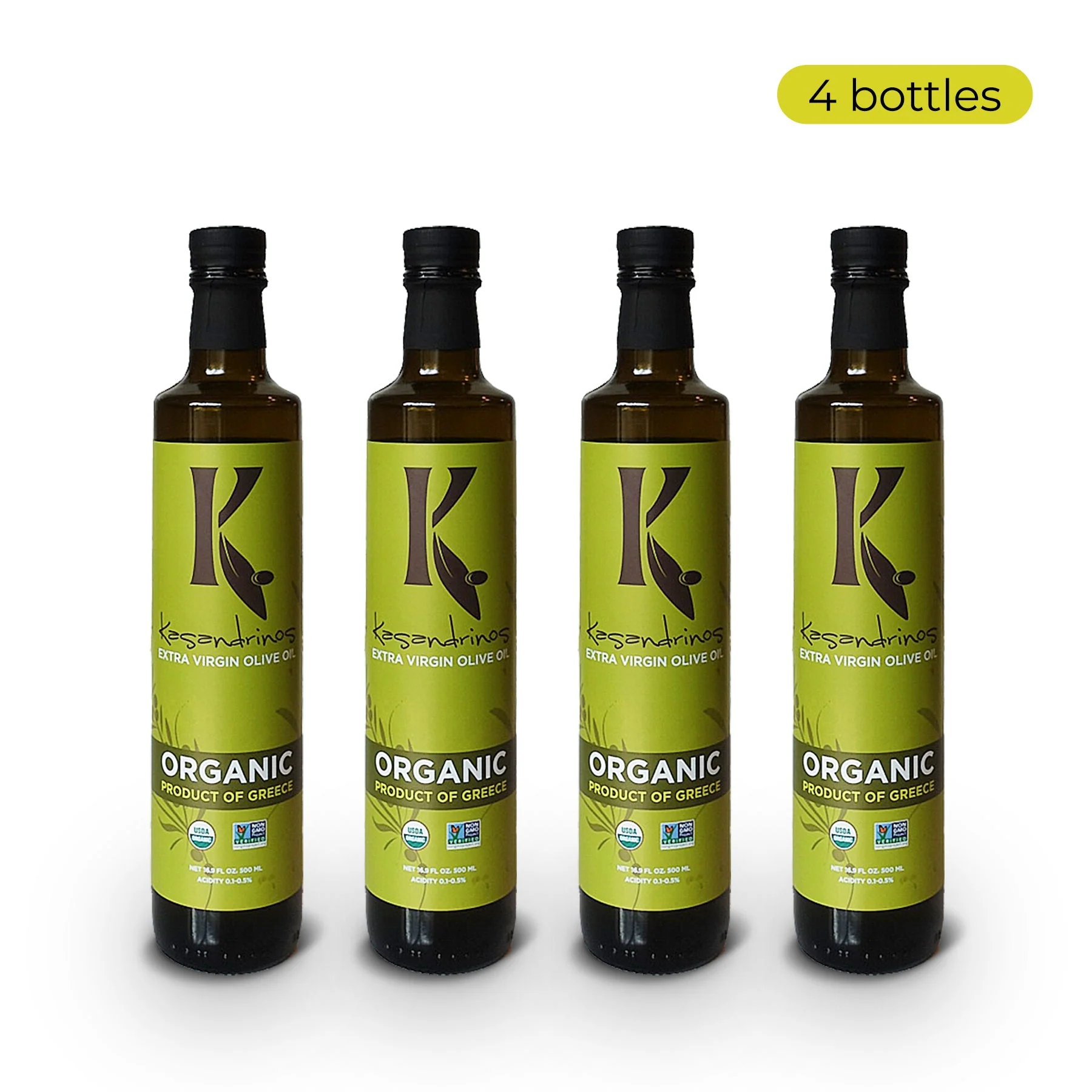 Kasandrinos International 500ml Bottle - Organic EVOO - Image 8