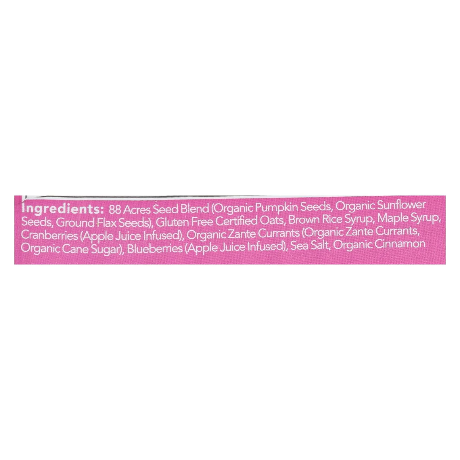 88 Acres Triple Berry Bars - Case of 9 - 1.6 oz. Bars - Image 3