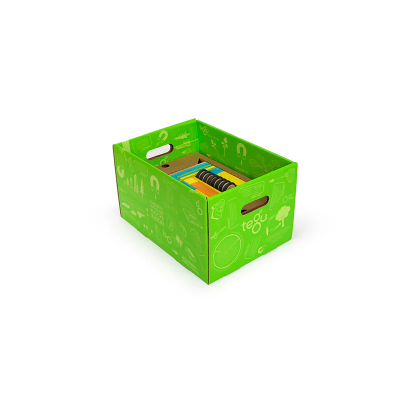 Tegu 90-Piece Classroom Kit  Magnetic Wooden Blocks  Bulk Pack - Image 3