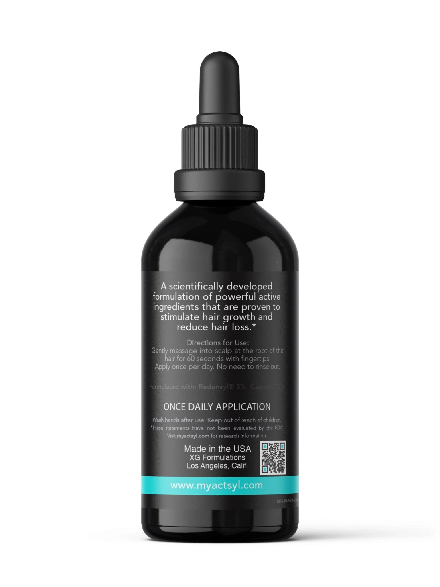 Actsyl-X Unscented Hair Growth Formula - Image 3