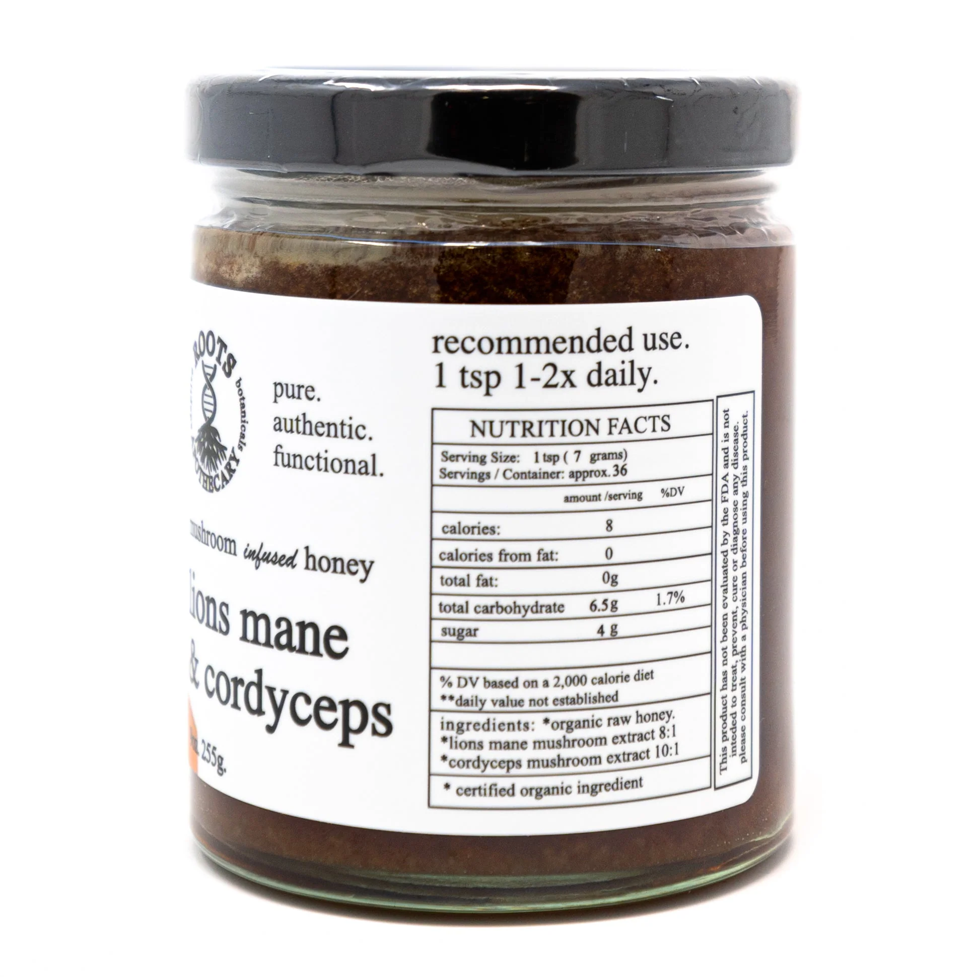 Roots Apothecary Adaptive Honey - Lion's Mane & Cordyceps - Image 3