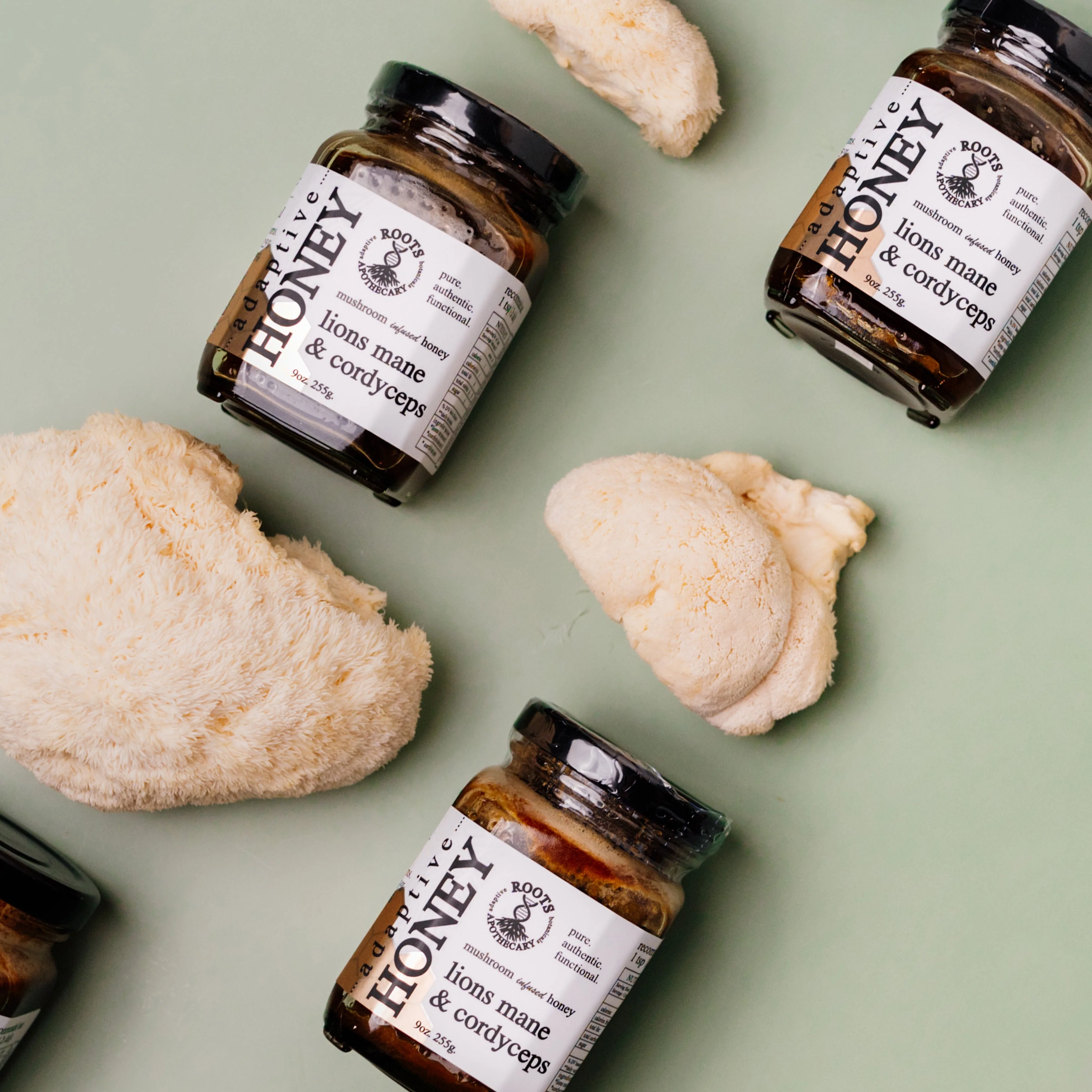 Roots Apothecary Adaptive Honey - Lion's Mane & Cordyceps - Image 5