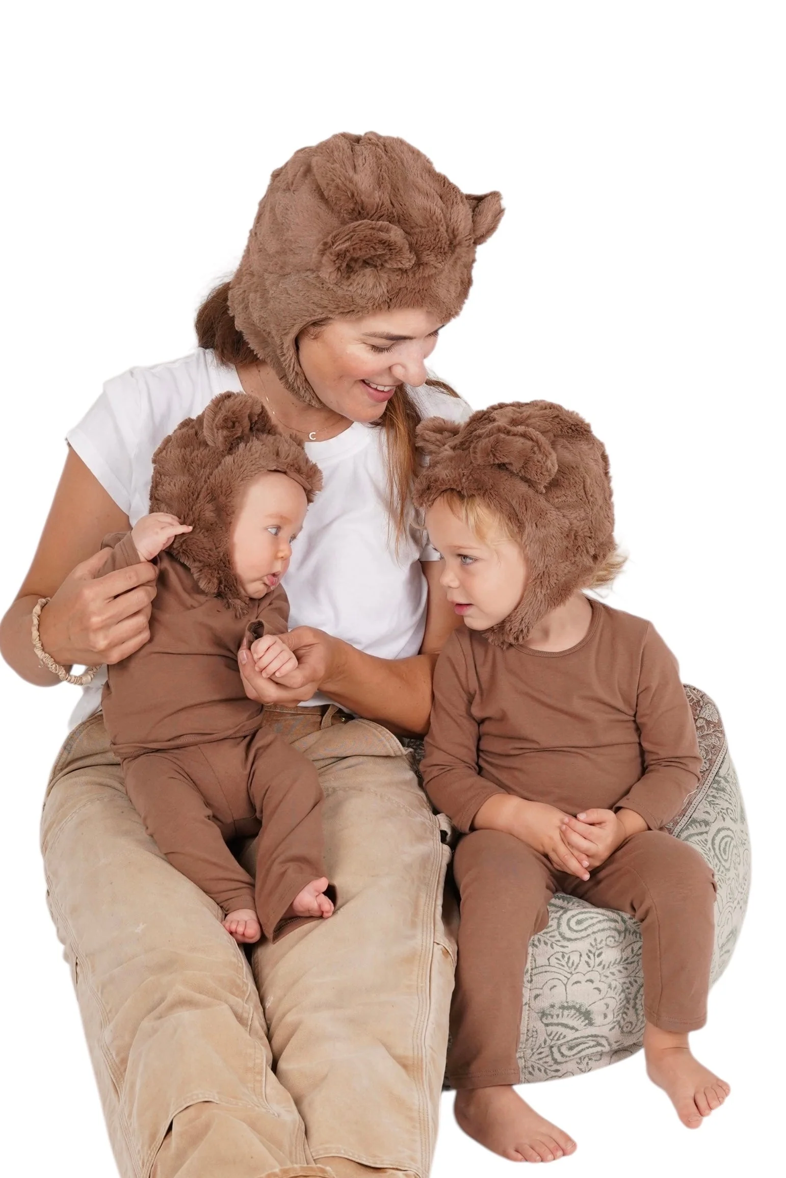 Band of the Wild Adult Bear Hat - Image 4