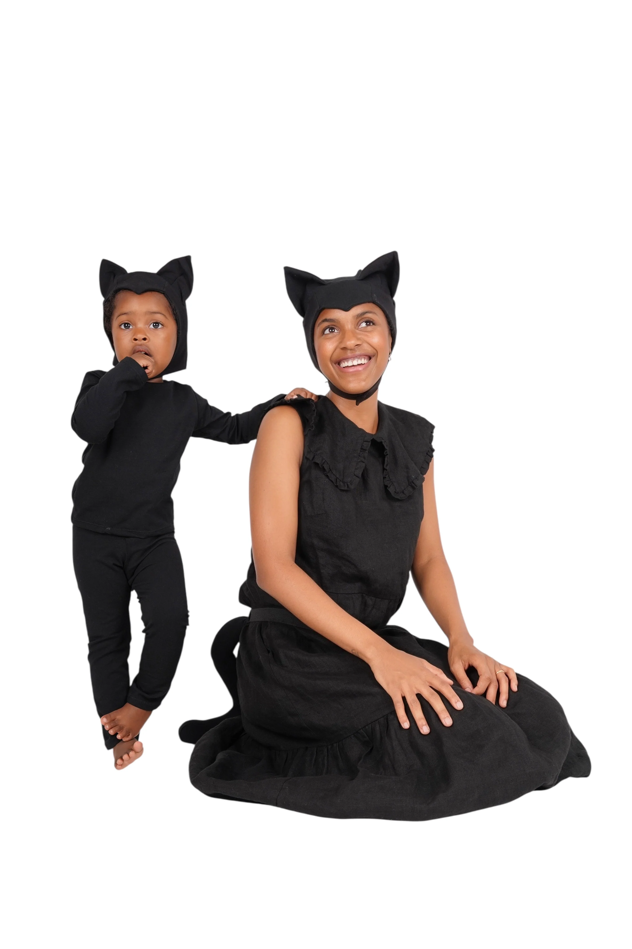 Band of the Wild Adult Cat Hat and Tail - Image 7