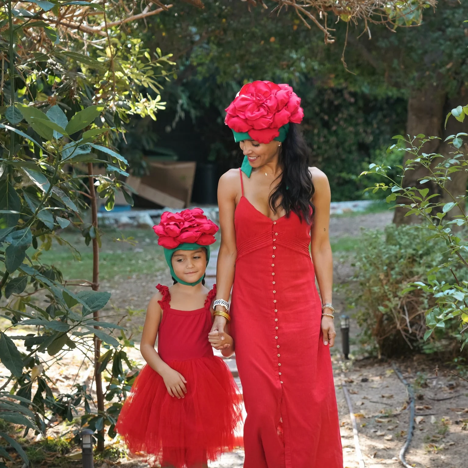 Band of the Wild Adult Rose Hat - Image 4
