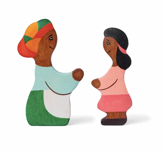PoppyBabyCo African American Family set of 9 - Image 2
