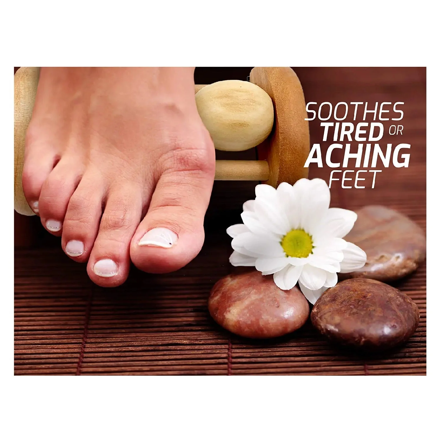 Pursonic All Natural Wooden Foot Massager Roller - Image 5