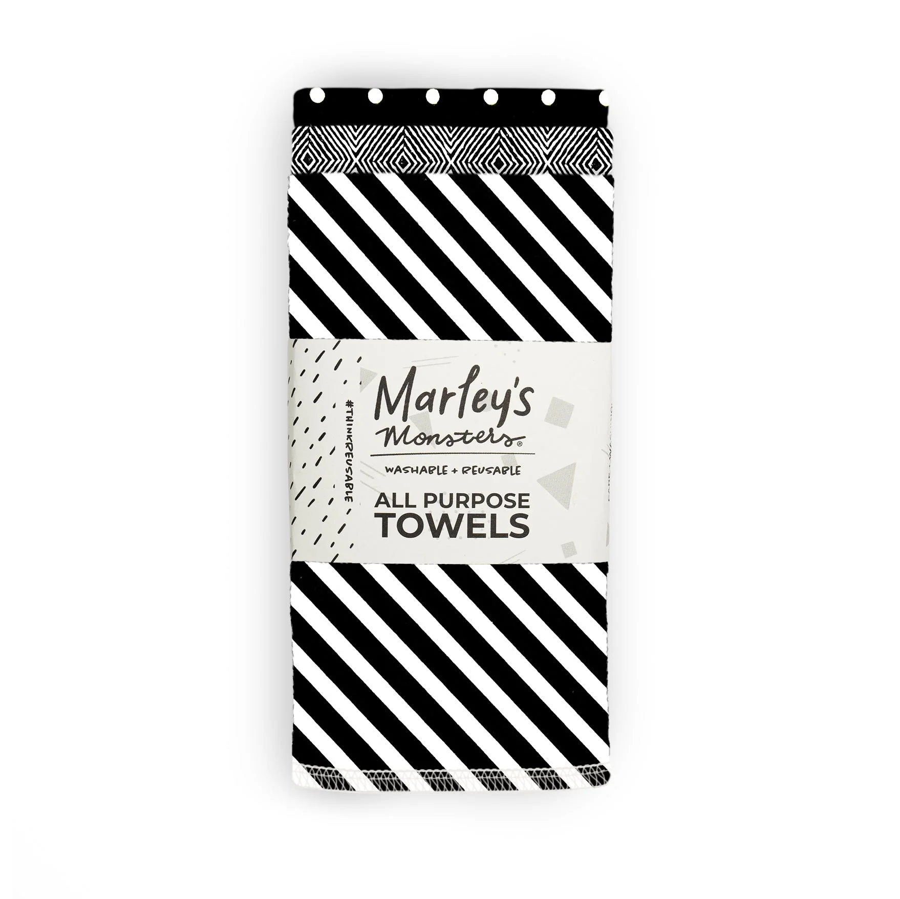 Marley's Monsters All-Purpose Towels: Mixed Prints 3 Count Pack - Image 41