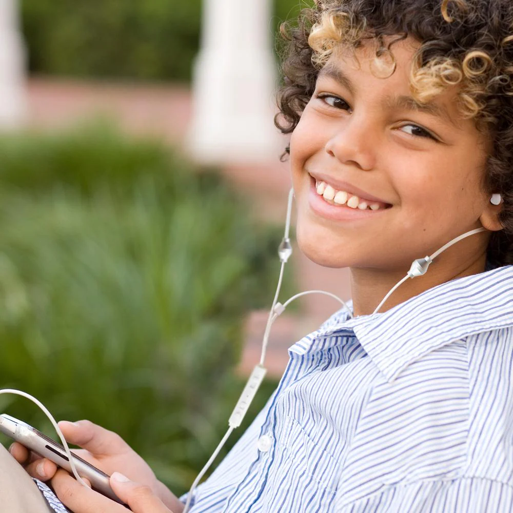 SafeSleeve Anti-Radiation Air-Tube Headphones with Microphone - Image 4