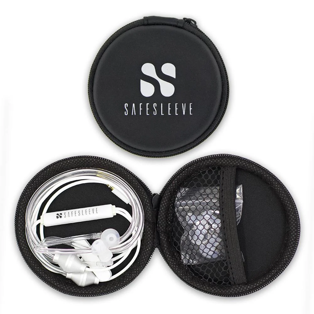 SafeSleeve Anti-Radiation Air-Tube Headphones with Microphone - Image 6