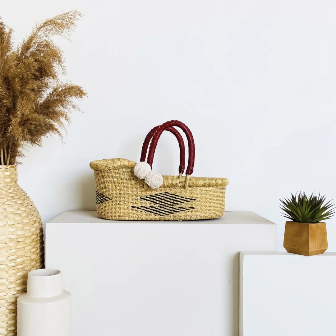 Plum+Sparrow Aspen Mini Moses Basket