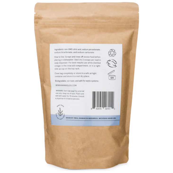 MamaSuds Automatic Dishwasher Powder | Nontoxic and Eco-Friendly - Image 8