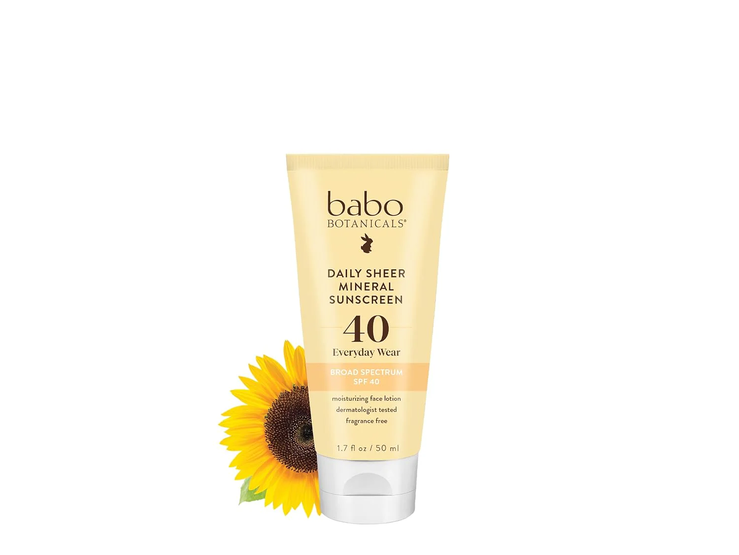 Babo Botanicals Sheer Daily SPF 40 Sunscreen (1.7 Oz.)