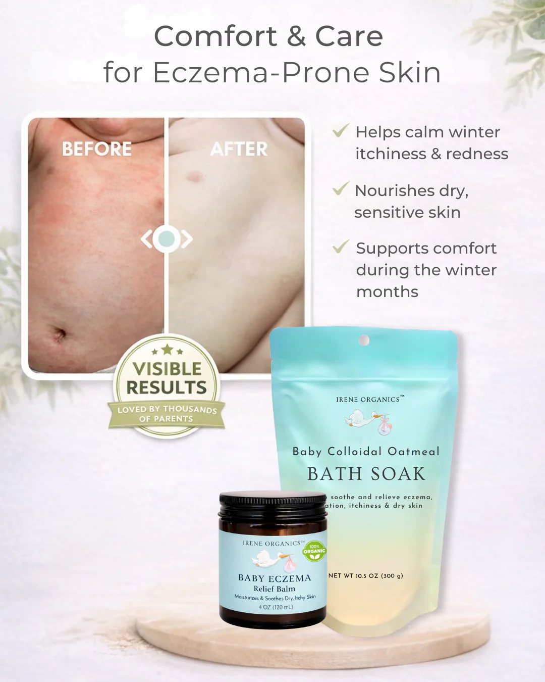 Irene Organics Baby Eczema Relief Bundle - Image 6