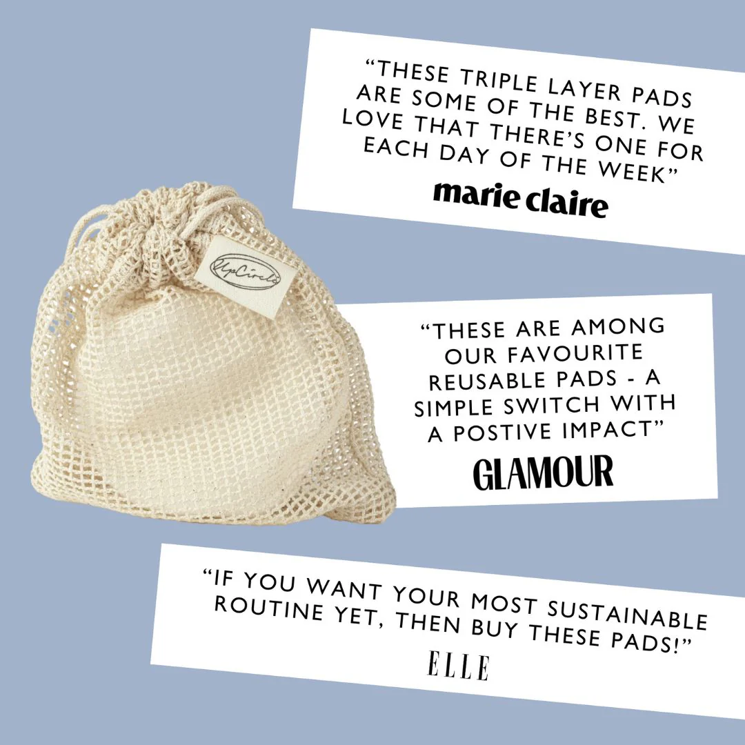 UpCircle Bamboo + Cotton Makeup Pads - Image 3