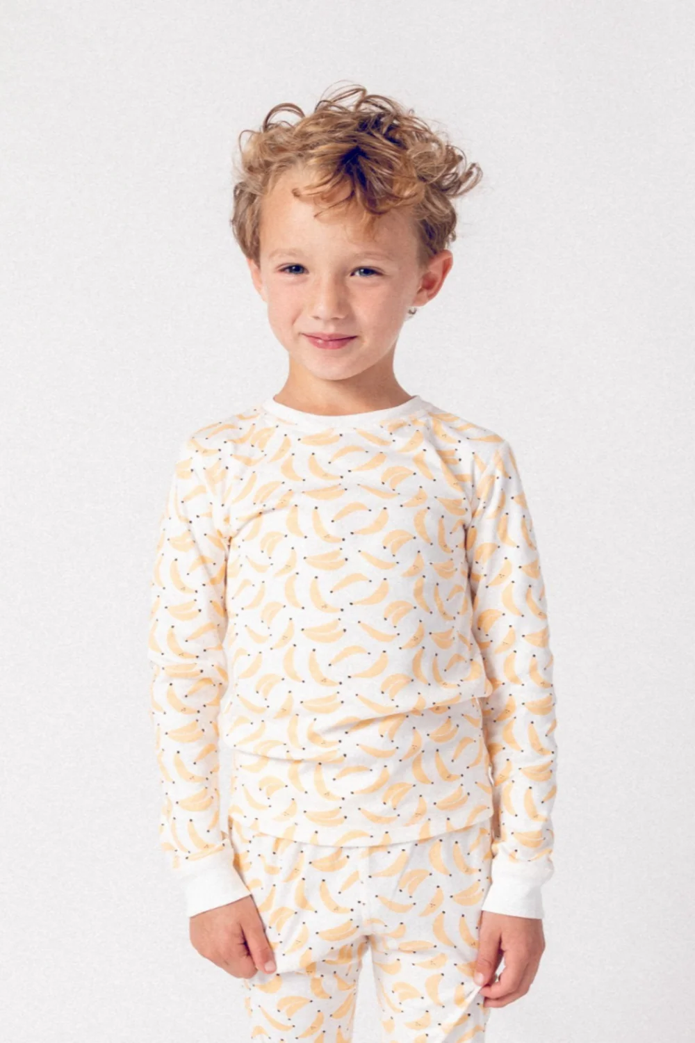 Dodo Banana Banana Organic Pima Cotton Pajama Set