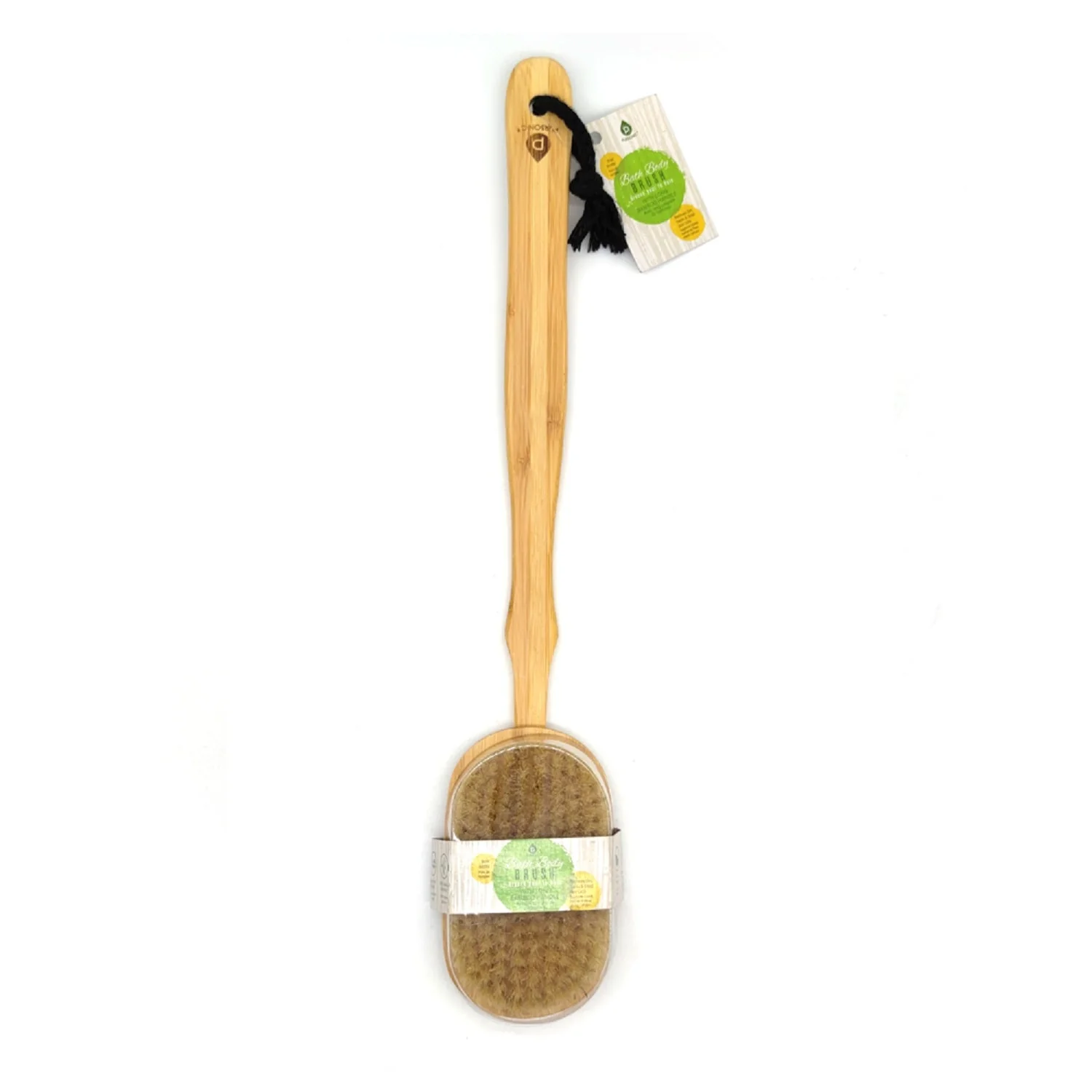 Pursonic Bath Body Brush With Long Bamboo Handle - Image 2