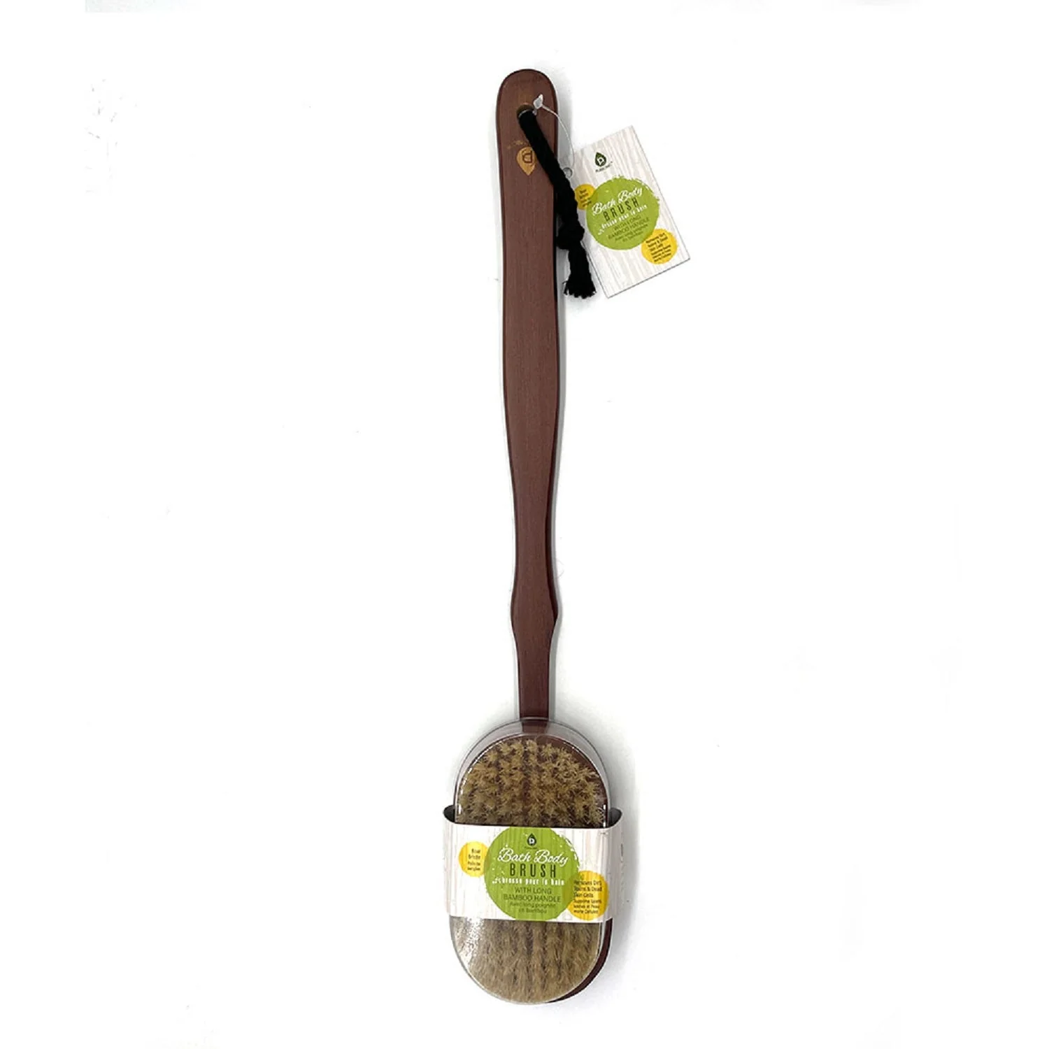 Pursonic Bath Body Brush With Long Bamboo Handle - Image 3