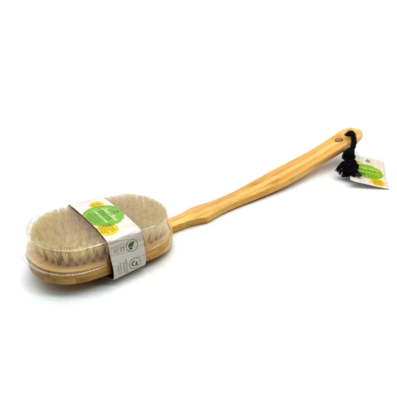 Pursonic Bath Body Brush With Long Bamboo Handle - Image 4