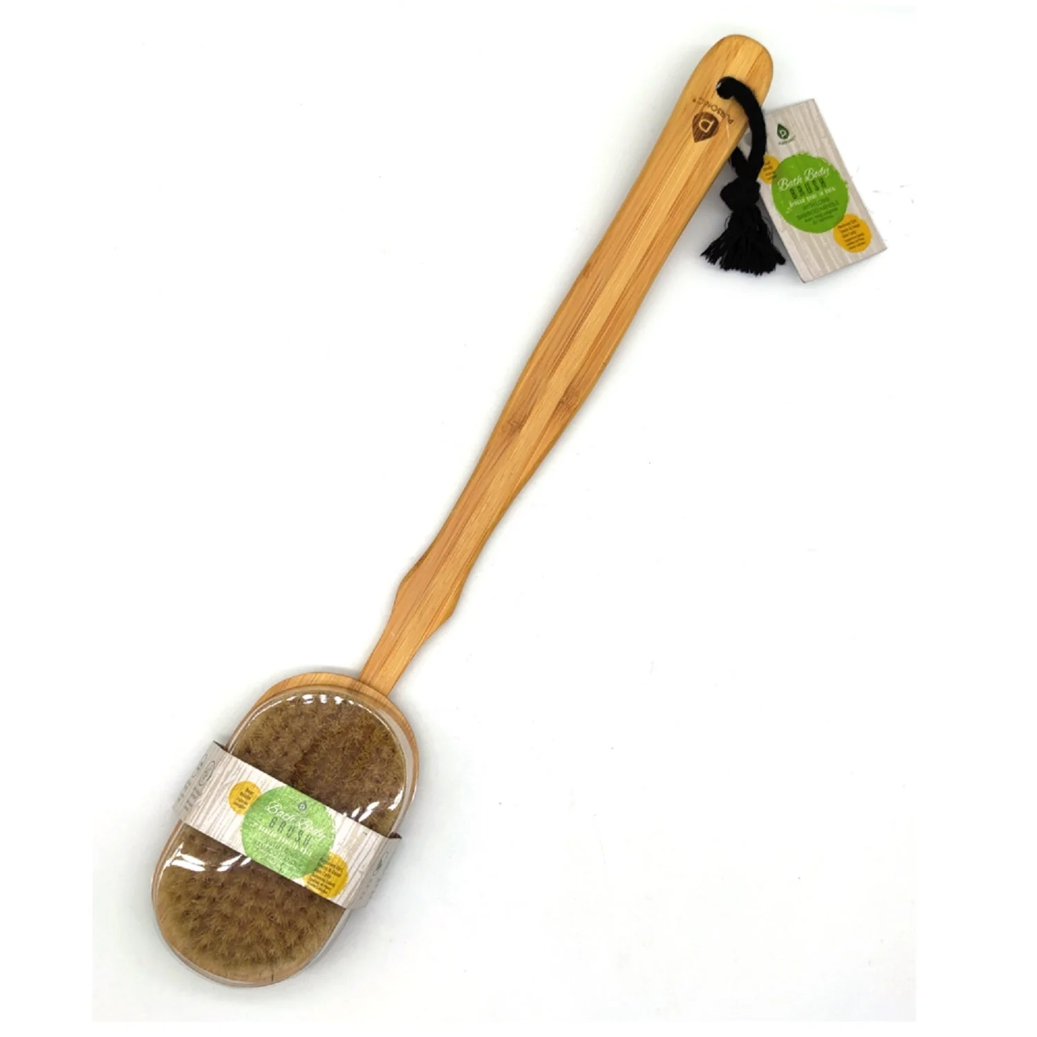Pursonic Bath Body Brush With Long Bamboo Handle - Image 6