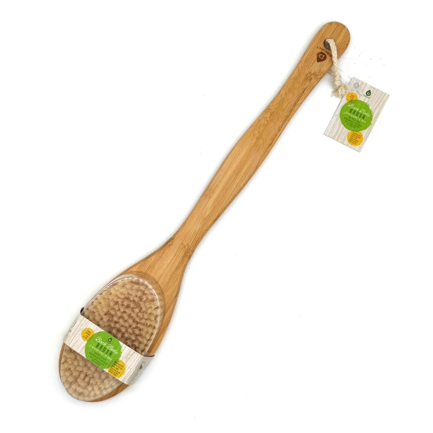 Pursonic Bath Body Brush With Long Bamboo Handle - Image 8