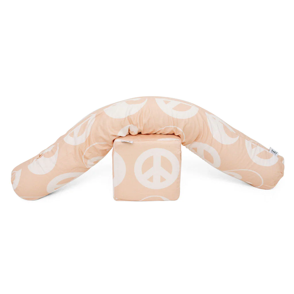 Toki Mats Beige Yin Yang Support Pillow - Image 2