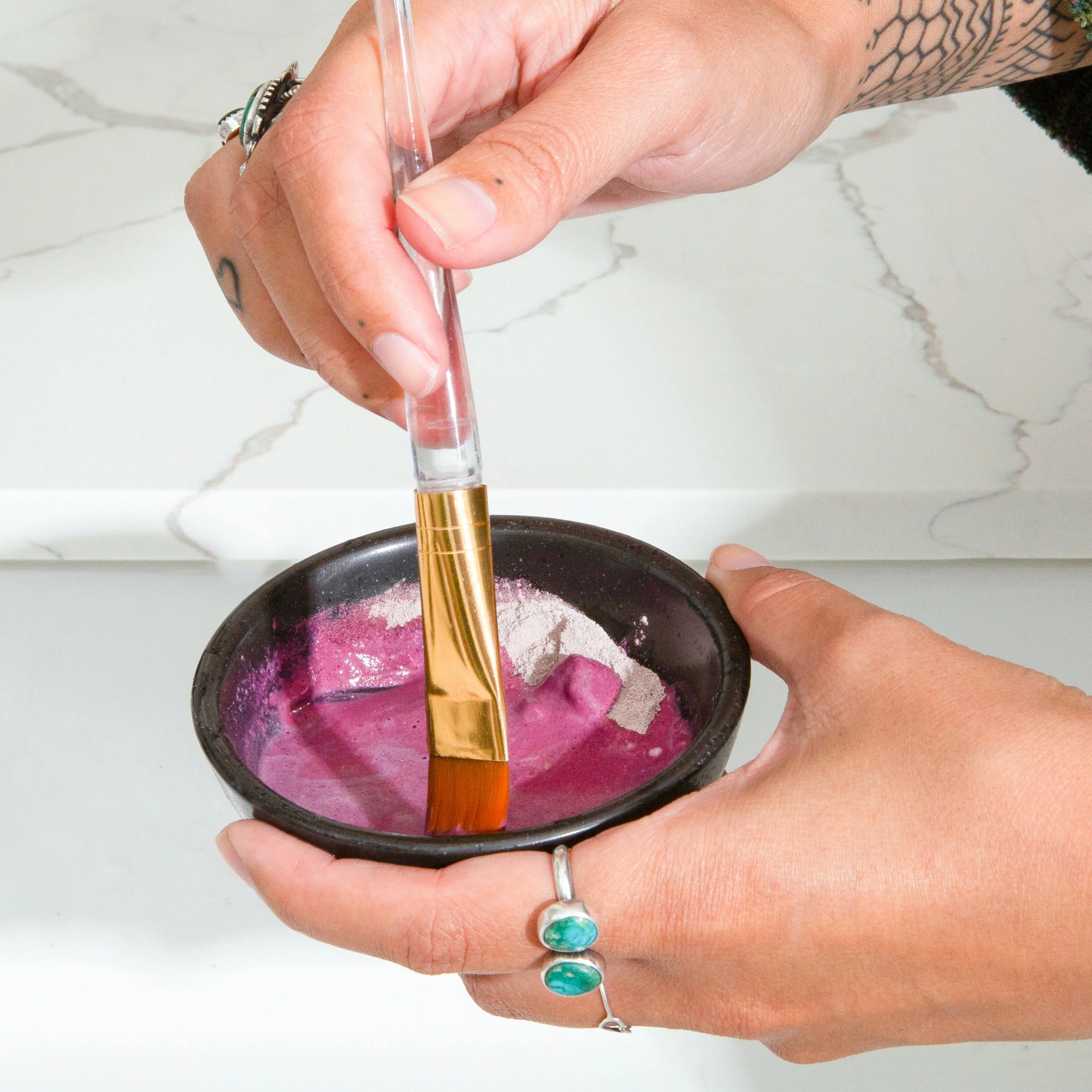 Bentonite Clay + Rose Face Mask - Image 2