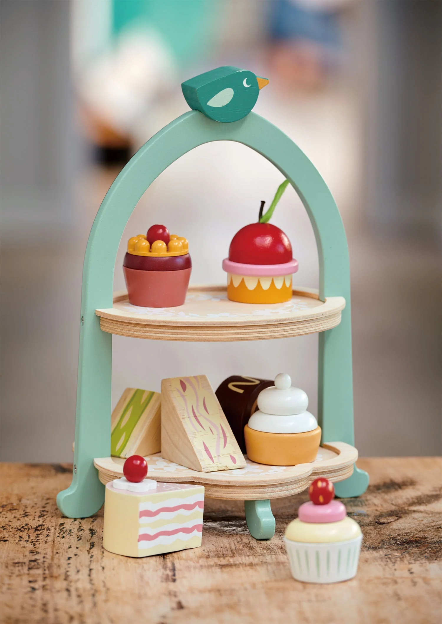 Tender Leaf Birdie Afternoon Tea Stand - Image 5