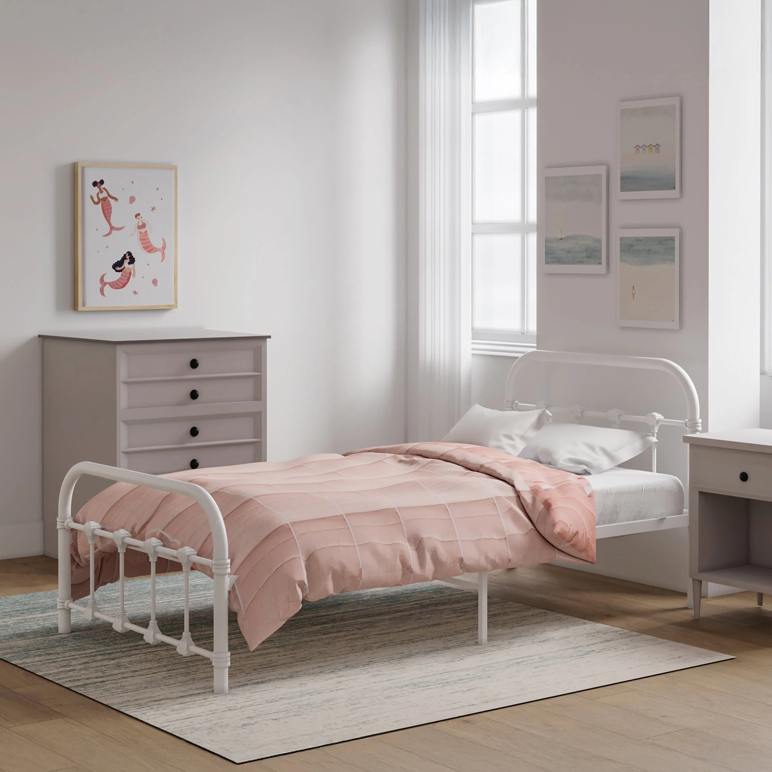 BK Furniture Melissa Twin Bed - Image 9