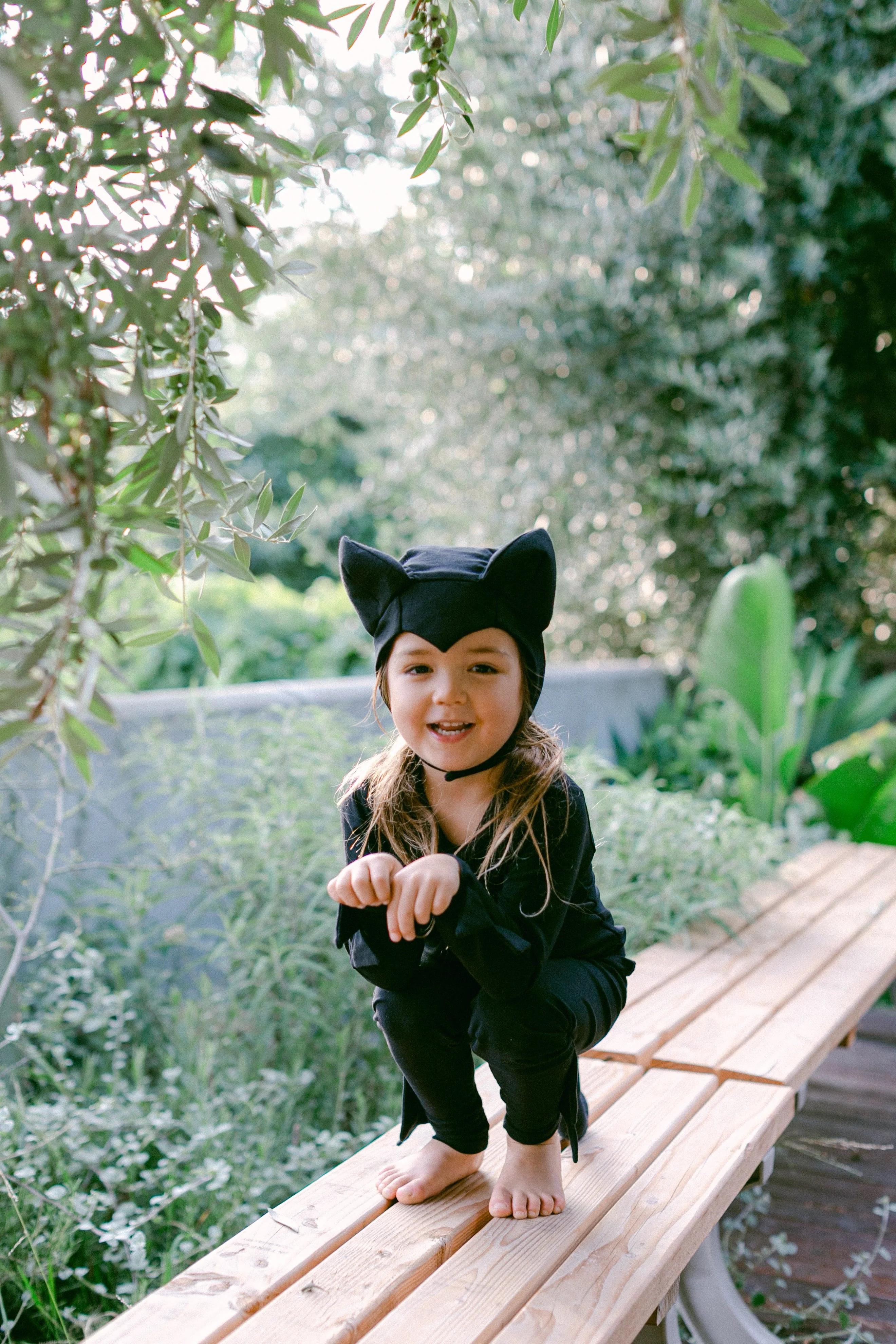 Band of the Wild Black Cat Pajama Costume - Image 4