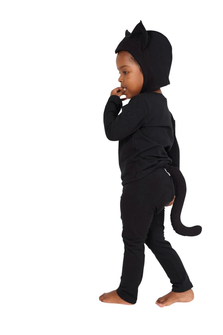 Band of the Wild Black Cat Pajama Costume - Image 7