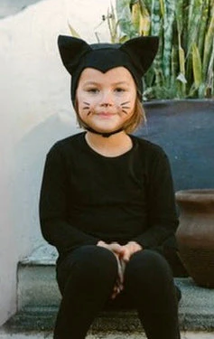 Band of the Wild Black Cat Pajama Costume - Image 9