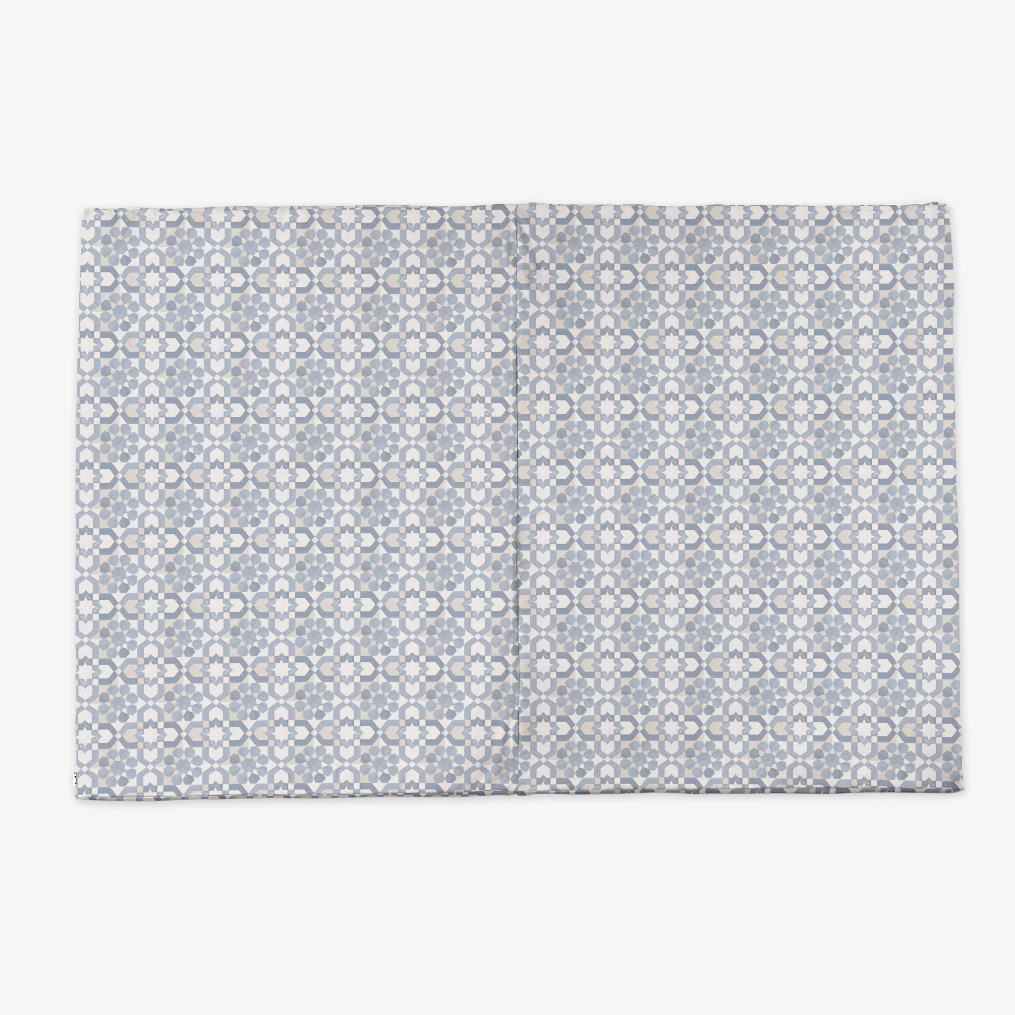 Toki Mats Blue Tile Vegan Leather Mat - Image 13