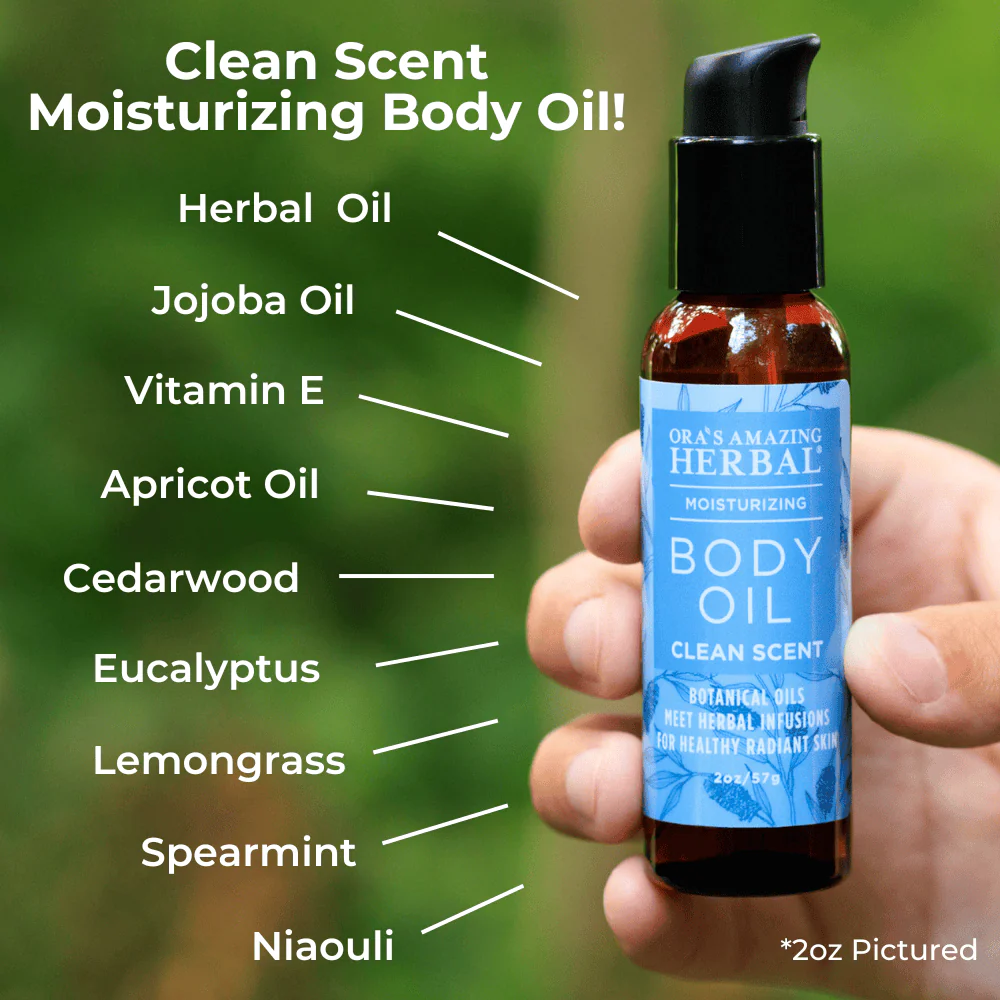 Ora's Amazing Herbal Body Oil, Clean - Image 5