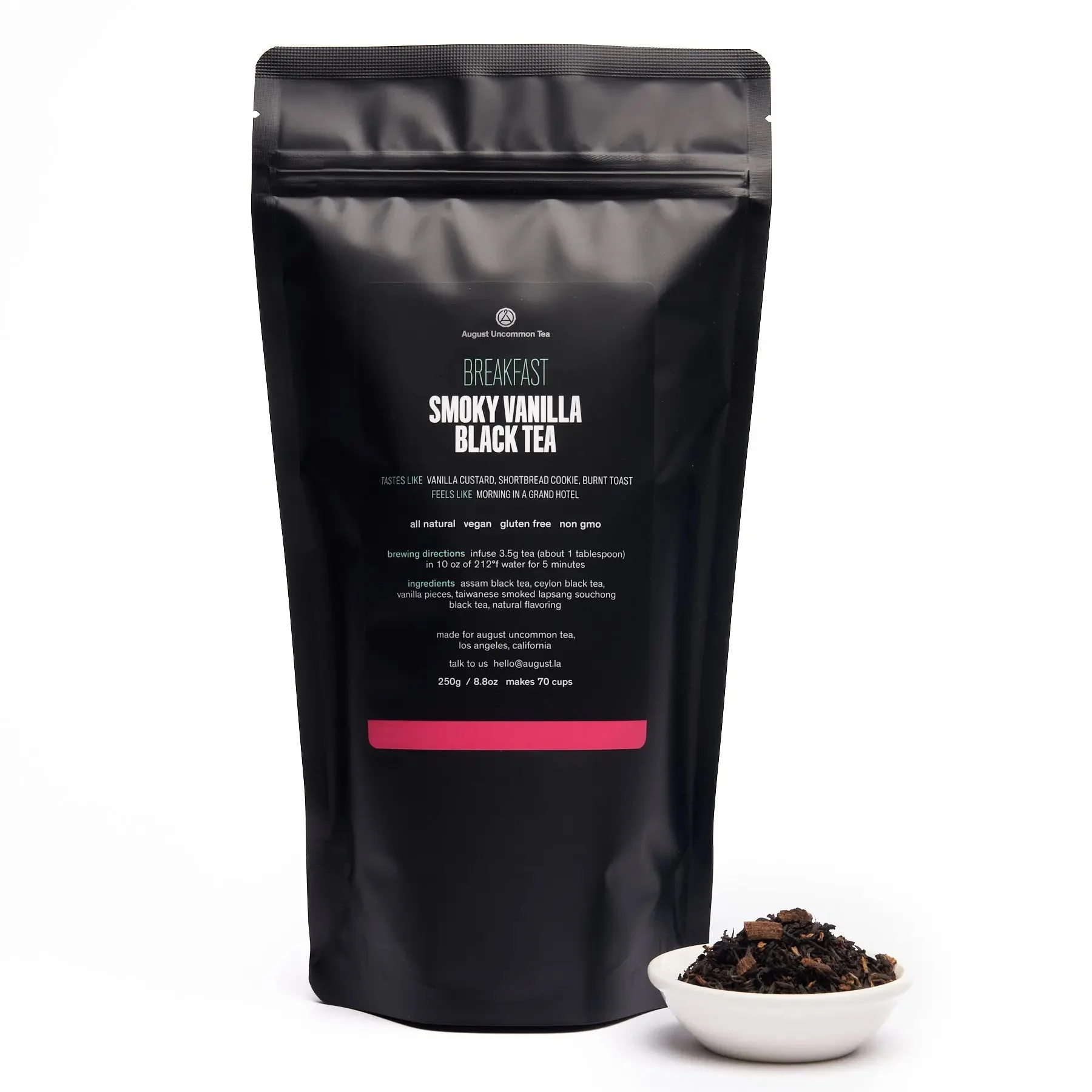 August Uncommon Tea Breakfast - Smoky Vanilla Black Tea - Image 3
