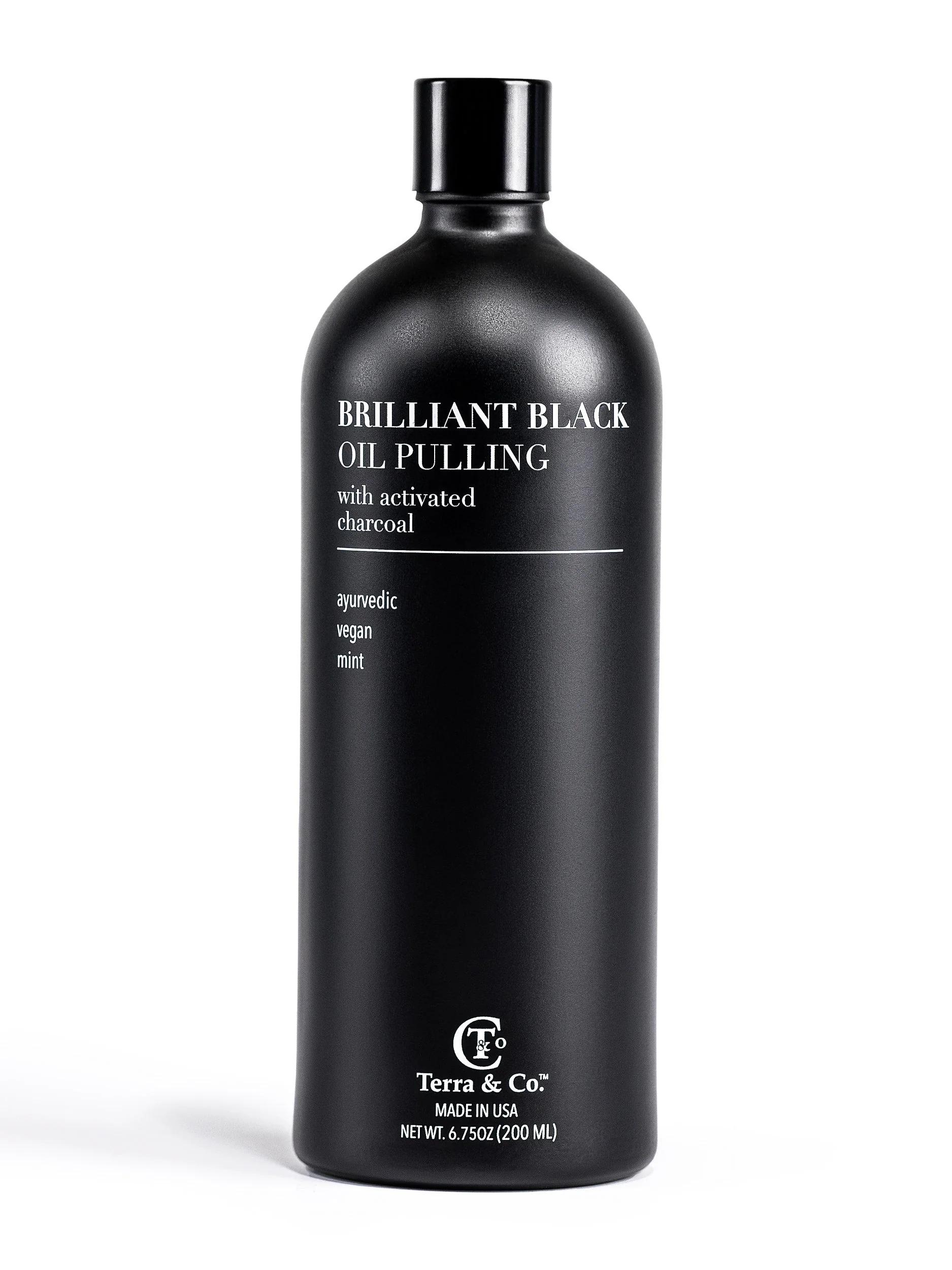 Terra & Co. Brilliant Black® Oil Pulling – Ayurvedic Mouthwash for Teeth Whitening, Detox & Gum Health - Image 8