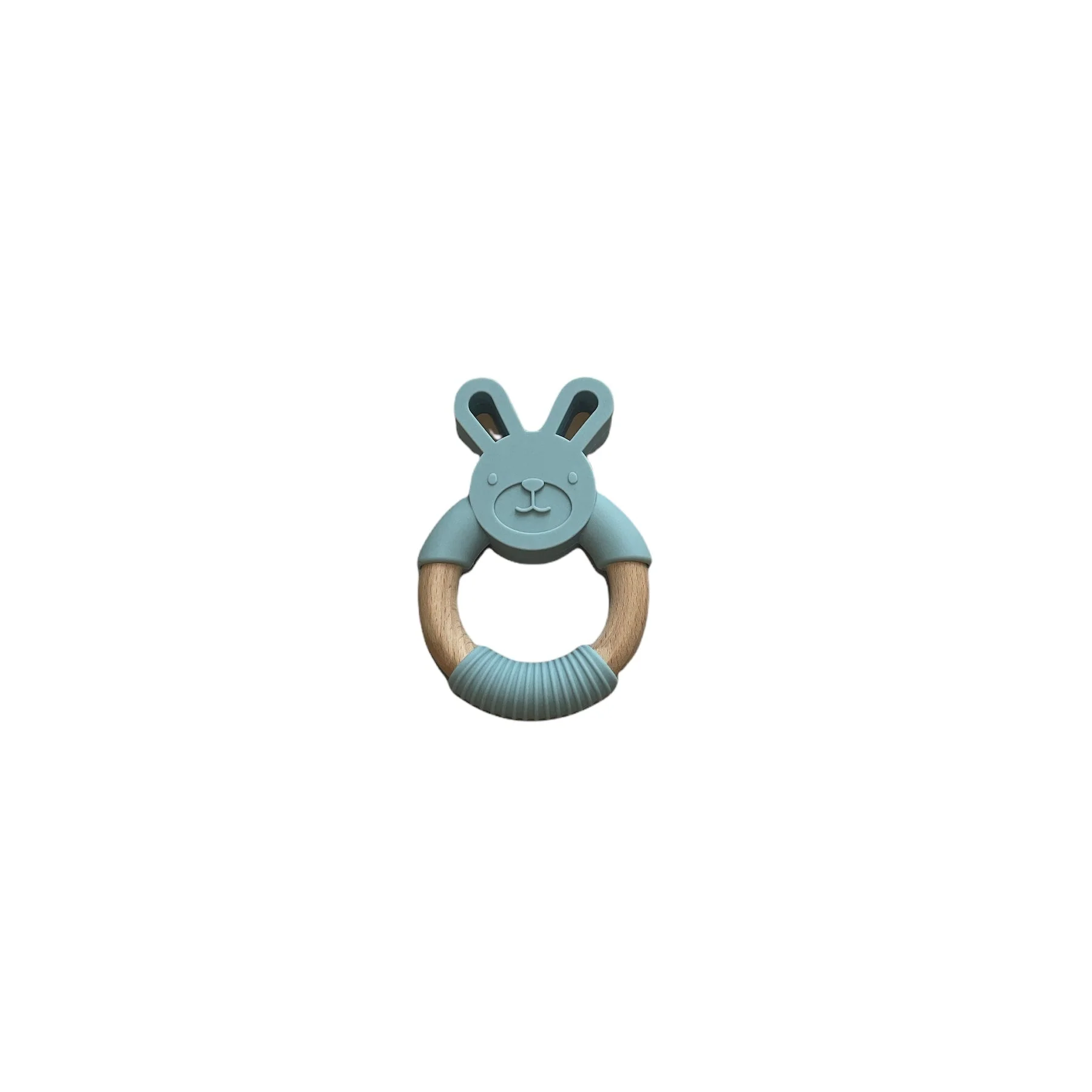 Three Hearts Bunny Ear Teether - Cute Baby Shower Gift - Image 5