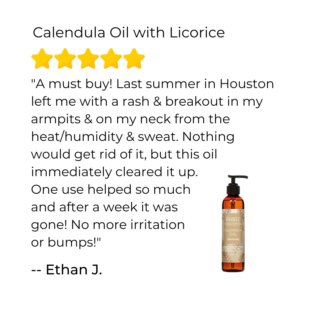Ora's Amazing Herbal Calendula Oil with Licorice - Image 3