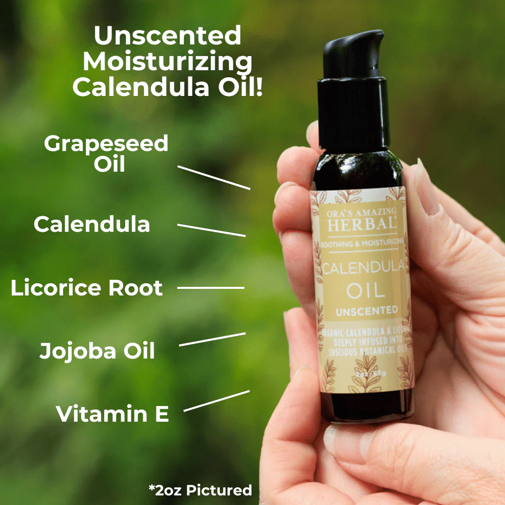 Ora's Amazing Herbal Calendula Oil with Licorice - Image 4