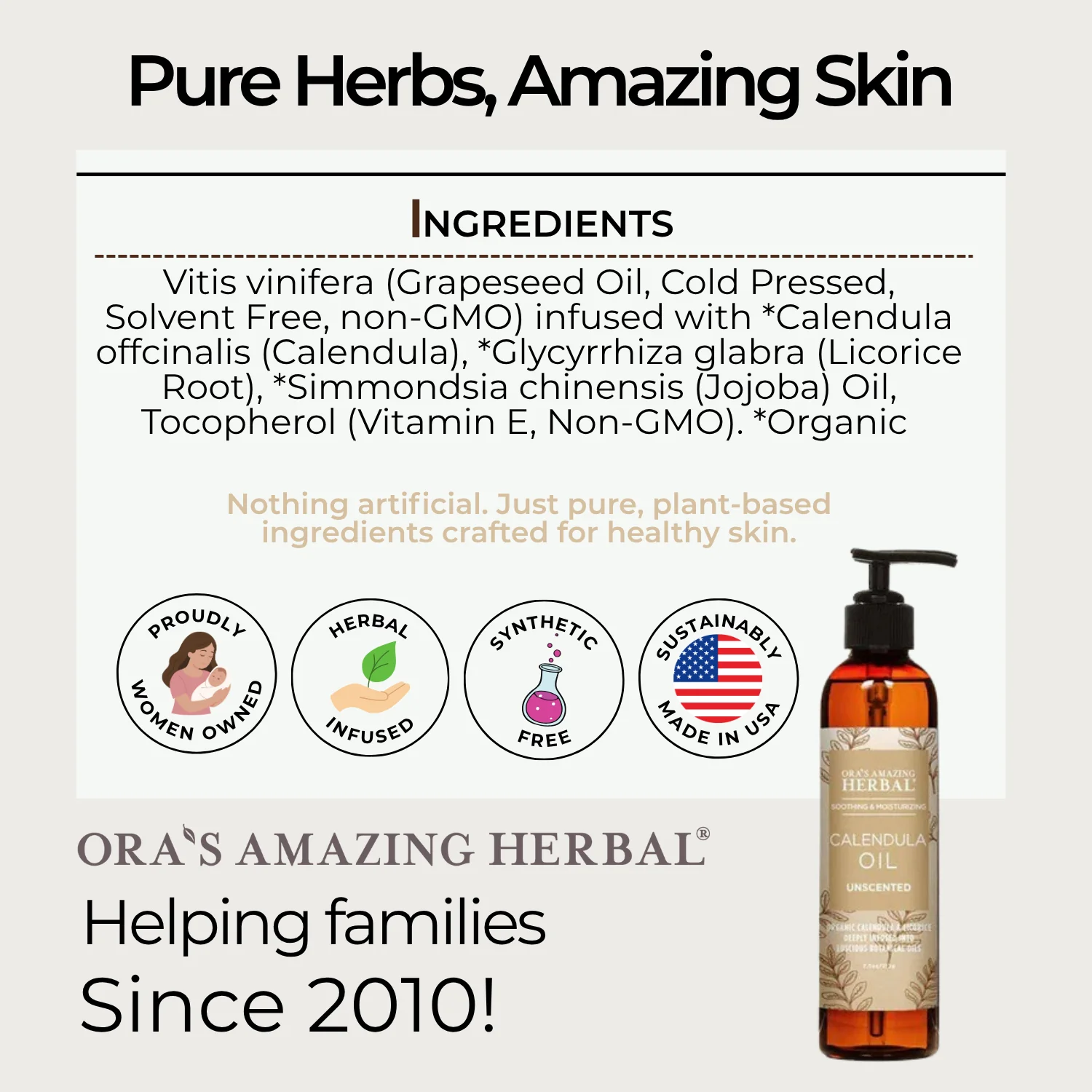 Ora's Amazing Herbal Calendula Oil with Licorice - Image 5