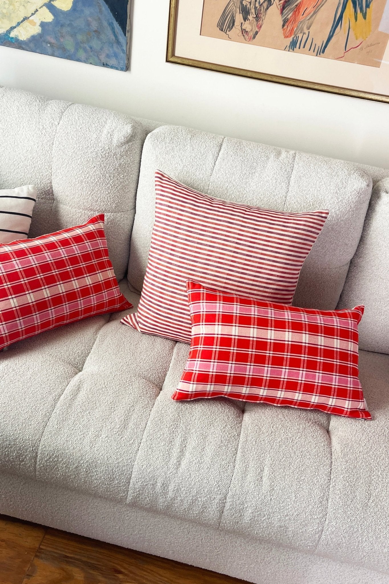Archive New York Camila & Elina Red Pillows - Image 13